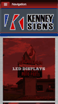 Mobile Screenshot of kenneysigns.com
